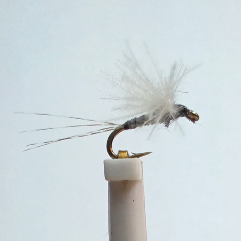 Mouche sèche Spent en CDC blanc série spéciale "RS" Mouche sèche Spent en CDC blanc série spéciale "RS"