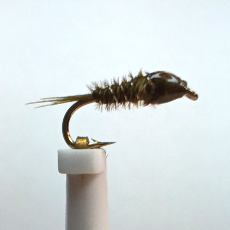 Nymphe Pheasant Tail olive foncé série spéciale "RS" Nymphe Pheasant Tail olive foncé série spéciale "RS"