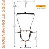 Collier de pêche à la mouche.