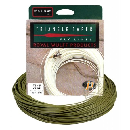 Royal Wulff Triangle Taper olive floating