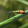 Nymphe en biots d'oie olive
