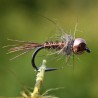 Nymphe Pheasant Tail naturel avec bille cuivre
