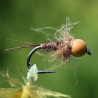 Nymphe Pheasant Tail naturel avec bille chocolat