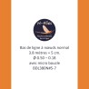 Bas de ligne à nœuds de 3.80 mètres et de vitesse normale - soie 5-7