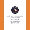 Bas de ligne à nœuds de 4.90 mètres et de vitesse normale - soie 5-7