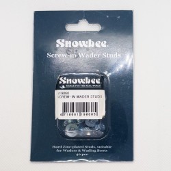 Clous en en acier zingué Snowbee pour waders