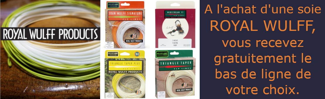 Soies Triangle Taper de Royal Wulff